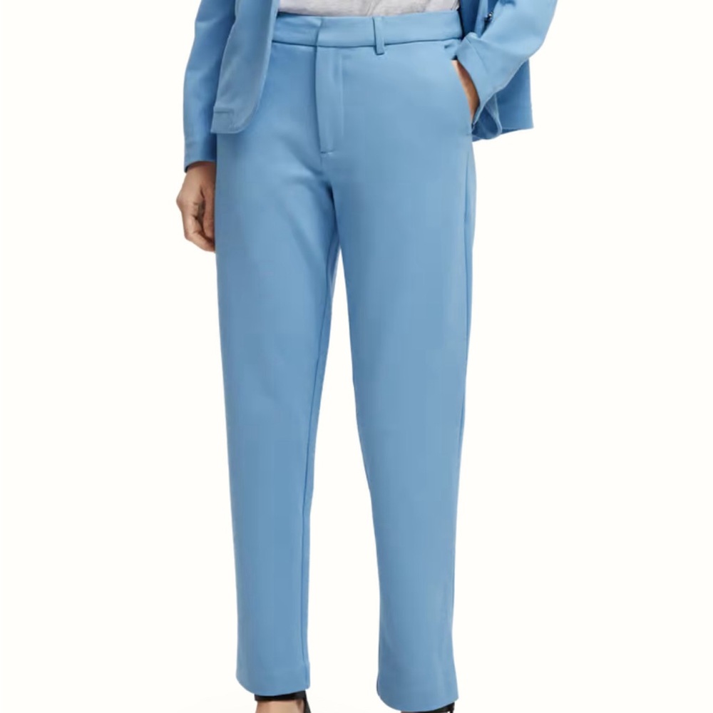 Scotch & Soda Sky Blue Lowry Trousers NEW WITH TAGS Size XS